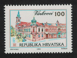 Croatia Former Town Hall Vinkovci 1992 MNH SG#208 - Croatie