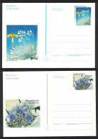 Croatia Flowers 2v Postcards 1992 MNH SG#191-192 - Croatia