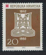 Croatia 'Matica Hrvatska' Croatian Language Society 1992 MNH SG#187 - Croatie