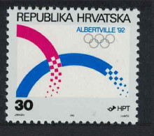 Croatia Winter Olympic Games Albertville France 1992 MNH SG#174 - Kroatien