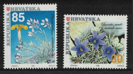 Croatia Flowers 2v 1992 MNH SG#191-192 - Croatia