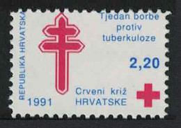 Croatia Anti-tuberculosis Week 1991 MNH SG#157 - Kroatien