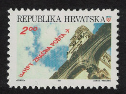 Croatia Bell Tower Ruins Of Diocletian's Palace Split 1991 MNH SG#155 MI#180A - Kroatien