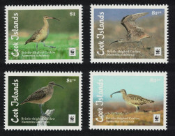 Cook Is. WWF Bristle-thighed Curlew Bird 4v 2017 MNH SG#1927-1930 - Cook Islands