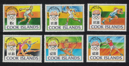 Cook Is. Olympic Games Atlanta 6v 1996 MNH SG#1386-1391 Sc#1203-1208 - Cook Islands