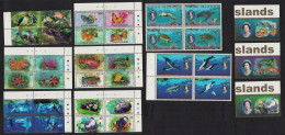 Cook Is. Birds Butterflies Fish Turtles Whales 2007 MNH SG#1502-1536 - Cook