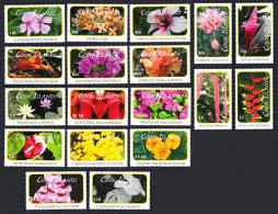 Cook Is. Flowers Definitives 18v 2010 SG#1548-1565 Sc#1305-1322 - Cook Islands