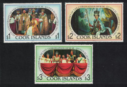 Cook Is. 40th Anniversary Of Coronation 3v 1993 MNH SG#1328-1330 - Cook Islands