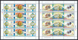 Cook Is. Football Olympic Games Barcelona 2 Full Sheets 1992 MNH SG#1304-1309 Sc#1108-1109 - Cookinseln