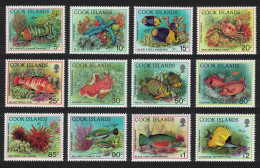 Cook Is. Fish Crabs Corals Reef Life 12v COMPLETE Small 1992 MNH SG#1261-1272 Sc#1058-1081 - Cook