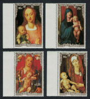 Cook Is. 'Virgin And Child' Paintings Christmas 4v Margins 1988 MNH SG#1208-1211 - Cookinseln