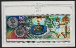 Cook Is. Olympic Games Seoul MS 1988 MNH SG#MS1203 - Cookinseln