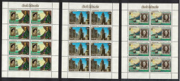 Cook Is. Ameripex '86 International Exhibition Chicago Sheetlets 1986 MNH SG#1069-1071 - Cookinseln