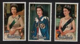 Cook Is. 60th Birthday Of Queen Elizabeth II 1986 MNH SG#1065-1067 - Cook Islands