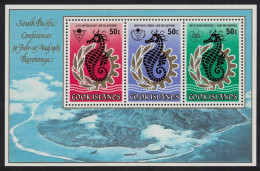 Cook Is. Fish Pacific Conference Rarotonga MS 1985 MNH SG#MS1051 - Cookinseln