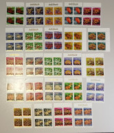 Cook Is. Corals 24v 1c-$1.20 Blocks Of 4 1984 MNH SG#966-989 - Cookinseln