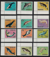 Cook Is. Save The Whale 12v Corners 1984 MNH SG#946-957 Sc#767-778 - Cook Islands