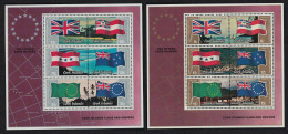 Cook Is. Flags And Ensigns 2 MSs 1983 MNH SG#MS926 - Cook