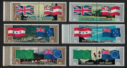 Cook Is. Flags And Ensigns 6 Pairs 1983 MNH SG#914-925 - Cook
