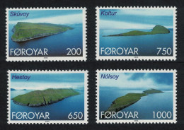Faroe Is. Islands Of The Faroes 4v 2000 MNH SG#363=375 MI#381-384 Sc#383-386 - Faroe Islands