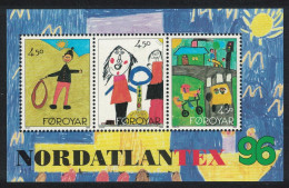 Faroe Is. #Children's Drawings MS 1996 MNH SG#MS314 - Féroé (Iles)