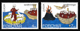 Faroe Is. St Brendan's Voyages Europa CEPT 2v 1994 MNH SG#253-254 Sc#264a - Féroé (Iles)