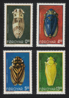 Faroe Is. Leafhoppers Insects 4v 1995 MNH SG#266-269 - Faroe Islands