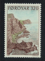 Faroe Is. Cliffs Of Suduroy 320 Kr 1989 MNH SG#185 Sc#197 - Féroé (Iles)