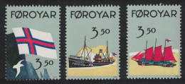 Faroe Is. Ships Official Recognition Of Faroese Flag 1990 MNH SG#195 - Isole Faroer
