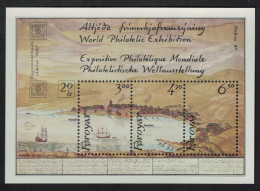 Faroe Is. Ships Hafnia 87 International Stamp Expo MS 1986 MNH SG#MS136 MI#Block 2 - Färöer Inseln