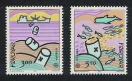 Faroe Is. Environment Europa CEPT 2v 1986 MNH SG#131-132 Sc#143-144 - Féroé (Iles)