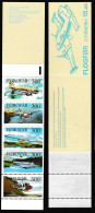 Faroe Is. Aircrafts Booklet Of 5v 1985 MNH SG#122-126 MI#MH 3 Sc#134-138 - Isole Faroer