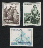 Faroe Is. Fishing Industry Boats 3v 1984 MNH SG#100-102 Sc#112-114 - Färöer Inseln