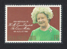 Falkland Is. 80th Birthday Of The Queen Mother 1980 MNH SG#383 MI#307 Sc#305 - Falkland Islands
