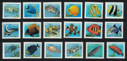 Dominica Fish 18v Definitives 1997 Small Format 1997 SG#2374-2391 - Dominique (1978-...)