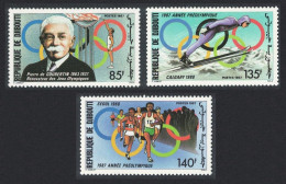 Djibouti Olympic Games Calgary And Seoul 1988 3v 1987 MNH SG#1006-1008 - Djibouti (1977-...)