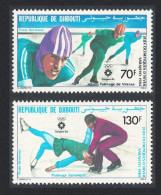 Djibouti Winter Olympic Games Sarajevo 2v 1984 MNH SG#903-904 - Djibouti (1977-...)