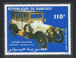 Djibouti Lorraine-Dietrich 1912 Early Motor Car 1983 MNH SG#888 - Djibouti (1977-...)
