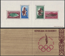 Dahomey Summer Olympic Games Mexico MS Booklet 1968 MNH SG#MS347 MI#Block 15 - Bénin – Dahomey (1960-...)
