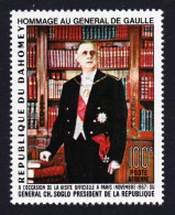 Dahomey Homage To General De Gaulle Painting 1967 MNH SG#309 MI#330 - Benin - Dahomey (1960-...)