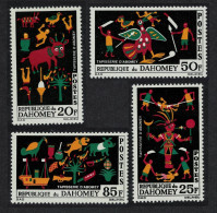 Dahomey Abomey Rug-weaving 4v 1965 MNH SG#219-222 - Bénin – Dahomey (1960-...)