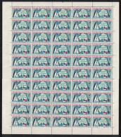 Czechoslovakia Penguins Birds Antarctic Treaty Full Sheet 1991 MNH SG#3061 - Unused Stamps