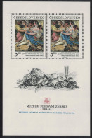 Czechoslovakia 'Monte Superag' Painting By Josef Navratill MS 1988 MNH SG#MS2947 - Neufs