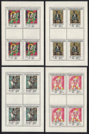 Czechoslovakia Circus And Variety Acts On Paintings 4v Sheetlets 1986 MNH SG#2854-2857 MI#2885-2888 - Nuevos
