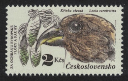 Czechoslovakia Crossbill Bird 1983 MNH SG#2676 - Unused Stamps