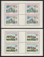 Czechoslovakia Historic Bratislava 5th Issue 2 Sheetlets 1981 MNH SG#2582-2583 - Nuevos