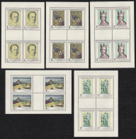 Czechoslovakia Art 14th Series 5v Sheetlet 1980 MNH SG#2549-2553 - Unused Stamps