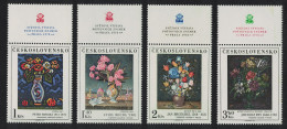 Czechoslovakia Art Paintings 11th Series 4v Labels 1976 MNH SG#2313-2316 MI#2351-2354 - Ungebraucht