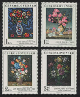 Czechoslovakia Art Paintings 11th Series 4v 1976 MNH SG#2313-2316 MI#2351-2354 - Unused Stamps