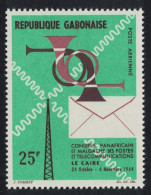 Gabon Pan-African Telecommunications Congress 1964 MNH SG#220 - Gabun (1960-...)